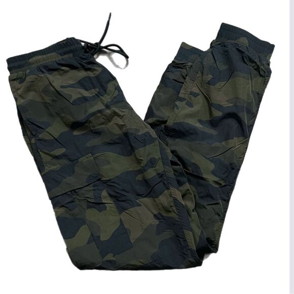 Victorias Secret Pink Ultimate Classic Fit Cargo Jogger Lined Pants camo XS - Picture 3 of 6